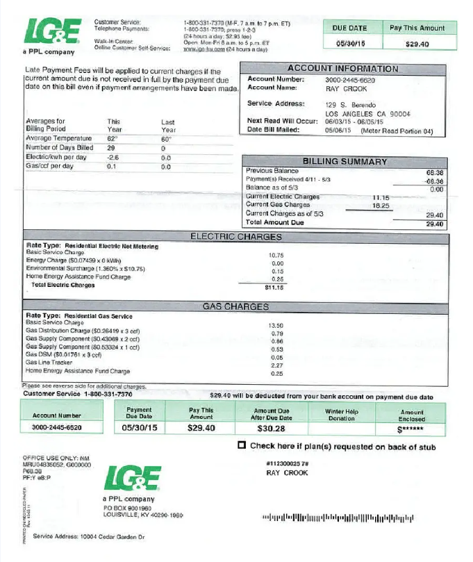  Minol USA business utility bill 